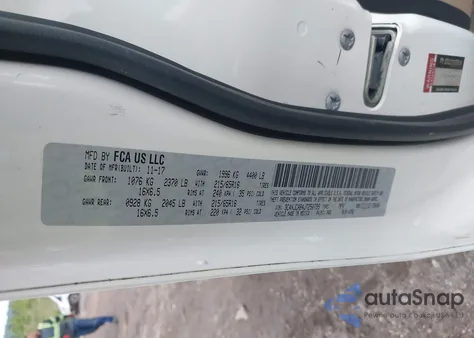 2018 Jeep Compass Sport Fwd из США, поврежденный, VIN 3C4NJCAB4JT250799